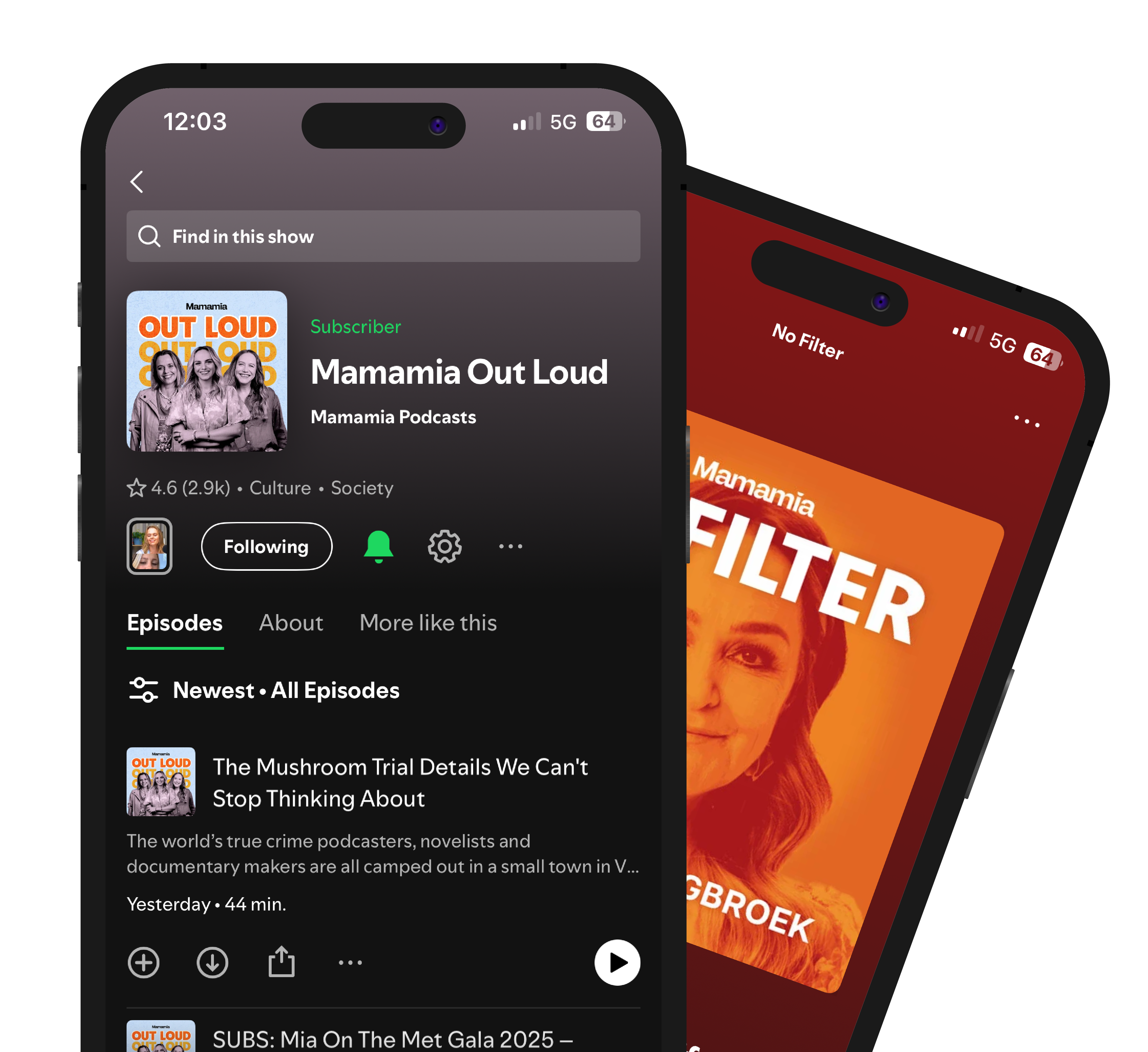Listen to podcasts