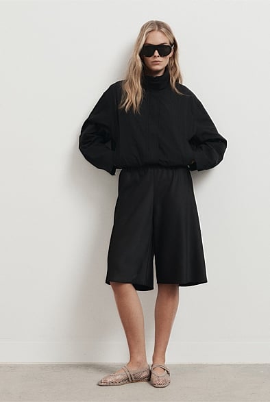 Witchery Satin Bermuda Short