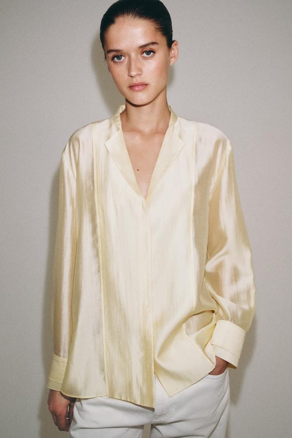 ZARA ZW COLLECTION FLOWING SHIRT